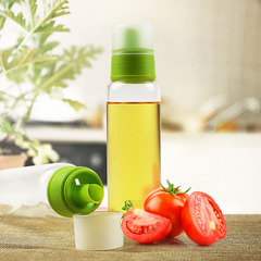 油瓶玻璃瓶小号油壶密封带盖酱油瓶透明厨房储油瓶一只装