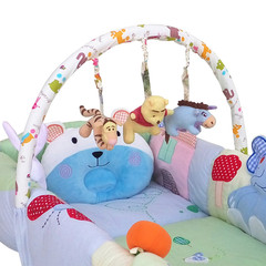 便携式婴儿床玩具支架通用可爱玩偶挂件折叠床玩具支架挂件玩偶
