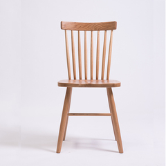 筑木 ZOMO 温莎椅 全实木餐椅 白橡木餐椅 纯实木家具 餐桌椅