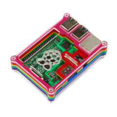 树莓派 3代B型 Raspberry Pi 3 Model B 外壳 多彩颜色 彩虹外壳