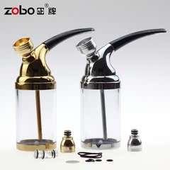 ZOBO正牌水烟壶 ZB-502 圆柱型水过滤烟斗 水烟壶 双用型