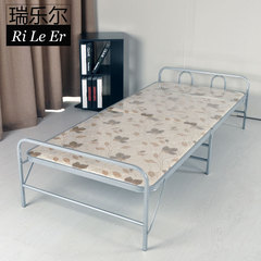瑞乐尔 加固木板床 办公室折叠床双人床R2011-B