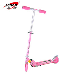 ACTION/动感 703 二轮滑板车 儿童闪光轮 铝合金可折叠脚刹踏板