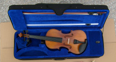 包邮高级布质泡沫方盒--各型号小提琴盒子