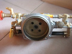 背负式汽油机高压动力喷雾机四冲程水泵总成/泵头/洗车机高压泵