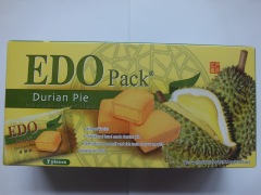 香港韩国海太EDO pack榴莲酥、美食榴莲饼干糕点小吃美食榴莲糕