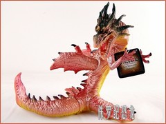 皇冠！魔龙/恐龙玩具模型/怪兽模型/12款套装之海怪龙西方龙