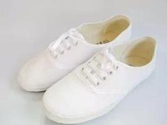 青岛白球鞋帆布鞋女40 43 41小白鞋学生平跟男女布鞋色白网鞋单鞋