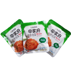 韩国美食 韩国宗家府泡菜 切件泡菜 40克 辣白菜