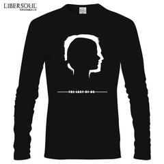 libersoul美国末日PS3游戏周边 纯棉 2014 夏季长袖T恤男黑色
