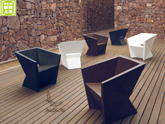 FAZ Armchair设计师家具 线形椅 不规则创意家具 玻璃钢经典家具