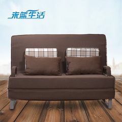 多功能折叠沙发床布艺可拆洗小户型简约1.2单人1.5双人书房沙发床
