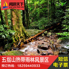 即买即用！海南旅游五指山热带雨林门票 水满河峡谷风景区景点