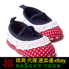 婴儿鞋 软底宝宝鞋子学步鞋春夏款单鞋0-1岁女婴幼儿童鞋布鞋