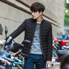 男士羽绒服轻薄冬季2016新款青年韩版修身短款加厚学生外套男上衣