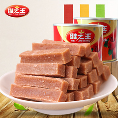 维之王山楂条150g*2罐装 山楂渣干片 果脯休闲特产零食
