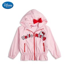 Toonsland Hello Kitty秋冬新品女童蝴蝶结可爱设计梭织外套