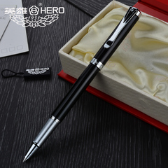 钢笔 学生用 礼盒装正品英雄钢笔定制刻字办公送礼品定制练字钢笔