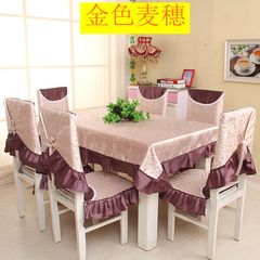 餐椅套坐垫椅垫套装 台布桌布餐桌布艺餐桌的布餐桌的桌布