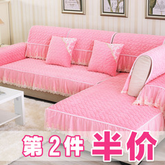 欧式沙发垫 高档毛绒加厚保暖防滑沙发套布艺时尚组合沙发巾坐垫
