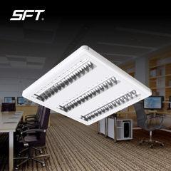 史福特月神D LED格栅灯盘超薄嵌入长方形节能照明过道办公室正品