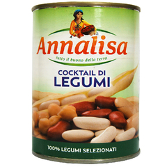 安娜丽莎杂豆400g 意大利进口食品-豆类罐头 蔬菜罐装佐料即食