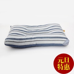 百布堂水洗棉枕芯波浪形枕柔软舒适纯棉填充