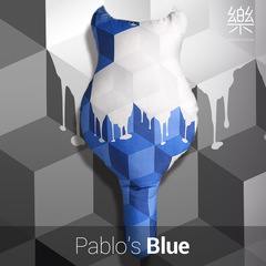 美妙乐事 Pablo's Blue创意长抱枕 多功能大抱枕 办公室靠垫 礼品