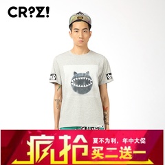 CRZ搜寻游戏♂2016夏季新款专柜代购新品男纯棉短袖T恤CNI1TZ0005