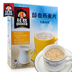 包邮 桂格燕麦片 牛奶高钙味 精选澳洲燕麦 营养早餐麦片540g
