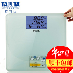 百利达TANITA体重秤三种国际单位电子健康秤HD-384成人家用200kg