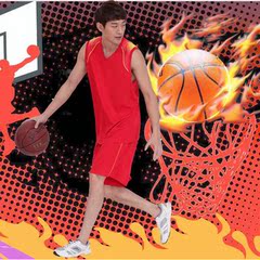 新款篮球服套装男女夏 运动服篮球衣训练服队服 印字印号个性定制