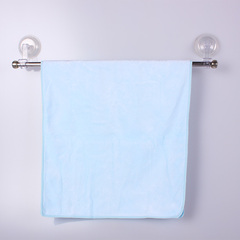 超长吸盘金属不锈钢单杆浴室 洗手间厨房毛巾架毛巾挂 毛巾杆