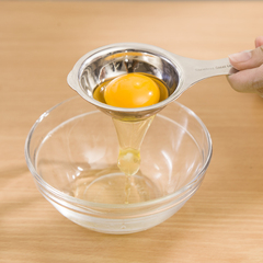 达派屋 304不锈钢厨房用品鸡蛋加工自动蛋清分离器隔蛋精密滤蛋器