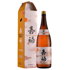 白花寿福 白花清酒 韩国进口特产清酒 13%度 大容量1.8L 盒装