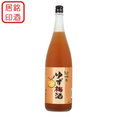 日本原装进口梅酒 纪州 中野BC 柚子 梅酒 1800ml/1.8L