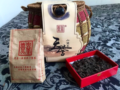 广西梧州天誉六堡黑茶888绳笠分装版-23克不带茶笠（500g/280元）