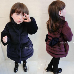 冬装2016新款韩版小童女宝宝棉衣外套1-3岁冬加厚棉衣棉袄外套