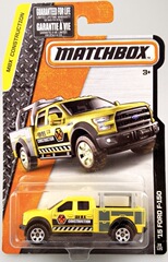火柴盒 Matchbox 2015 Ford 福特 F-150 承包商皮卡 MB 970