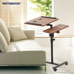诺特伯克带风扇床上电脑桌可升降旋转笔记本懒人桌床边书桌小桌子