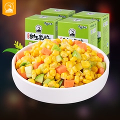 东北农嫂水果型甜玉米粒60g*3袋*4盒 方便即食送勺子