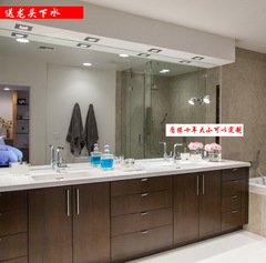 中式欧式橡木落地浴室柜大理石台面洗脸盘洗漱台卫生间组合浴室柜