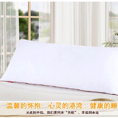 双人枕芯 情侣枕头 1.2米长枕头套 150cm长枕头 特价包邮清仓