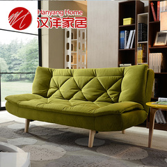 汉洋 组合沙发床 小户型简约现代可折叠多功能成人北欧懒人沙发床