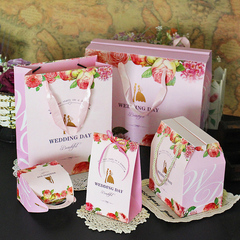 结婚婚礼婚宴喜糖盒子糖果包装礼盒纸盒回礼袋创意巧克力包装袋