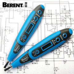 百锐感应电笔 LED多功能数显测电笔 螺丝刀两用试电笔漏电验电器