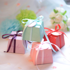 创意纸袋糖果盒 欧式结婚糖盒婚庆用品高档糖盒 2015新款喜糖盒子