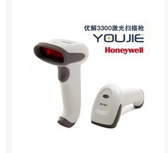 优解YJ3300条码扫描枪激光扫描器Honeywell霍尼韦尔子品牌