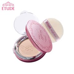 正品 Etude/爱丽小屋甜蜜润色粉饼 定妆补妆保湿 细腻平衡油脂