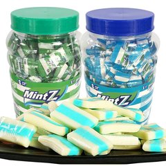 印尼进口MintZ牌特浓薄荷清凉糖经典薄荷味软糖果润喉零食500g